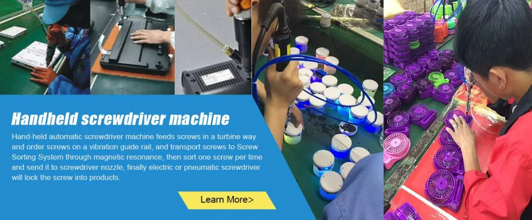 Electric Screwdriver Machine with Automatic Screw Feeding System